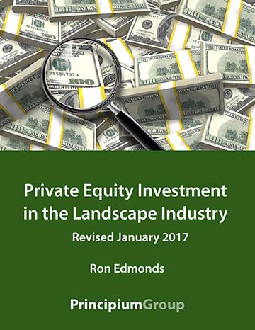 Private Equity Investment in the Landscape Industry January 2017