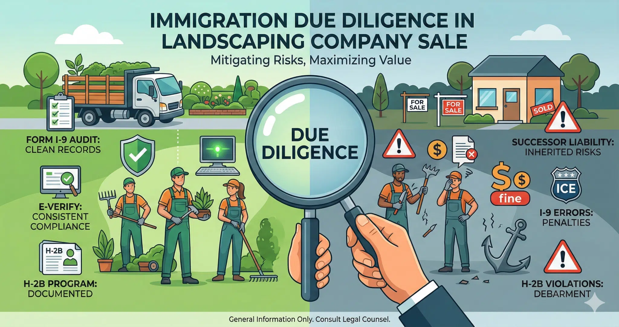 Immigration Due Diligence for Landscape Companies